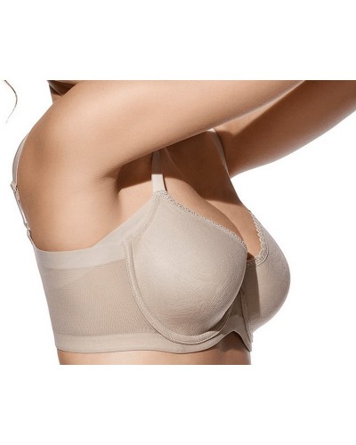 Selene Vilma: Reggiseno senza spalline con ferretto e fascia alta incrociata